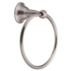 Moen Sage  Brushed Nickel Towel Ring NIB